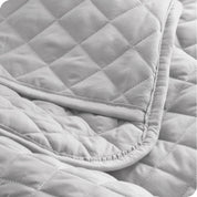 Close up of a pillow sham
