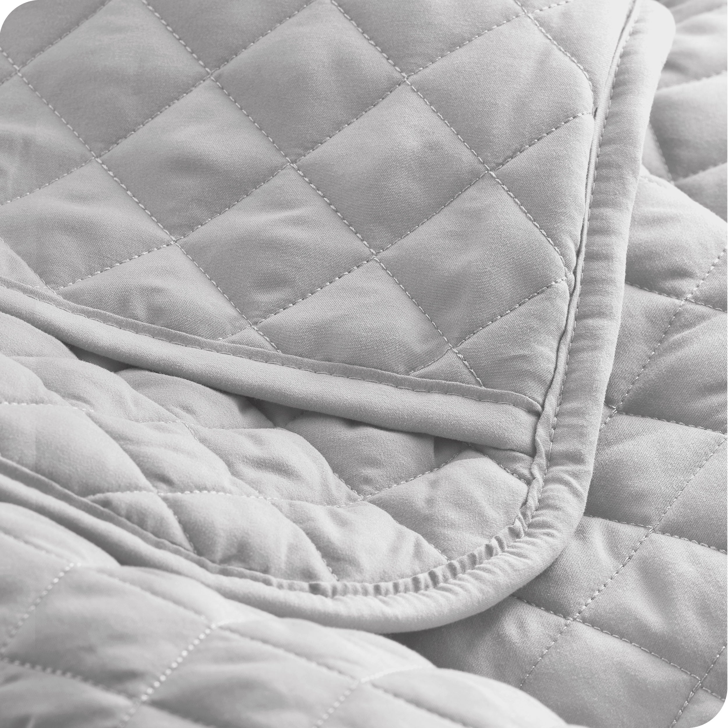 Close up of a pillow sham