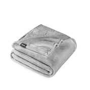 Microplush blanket folded neatly