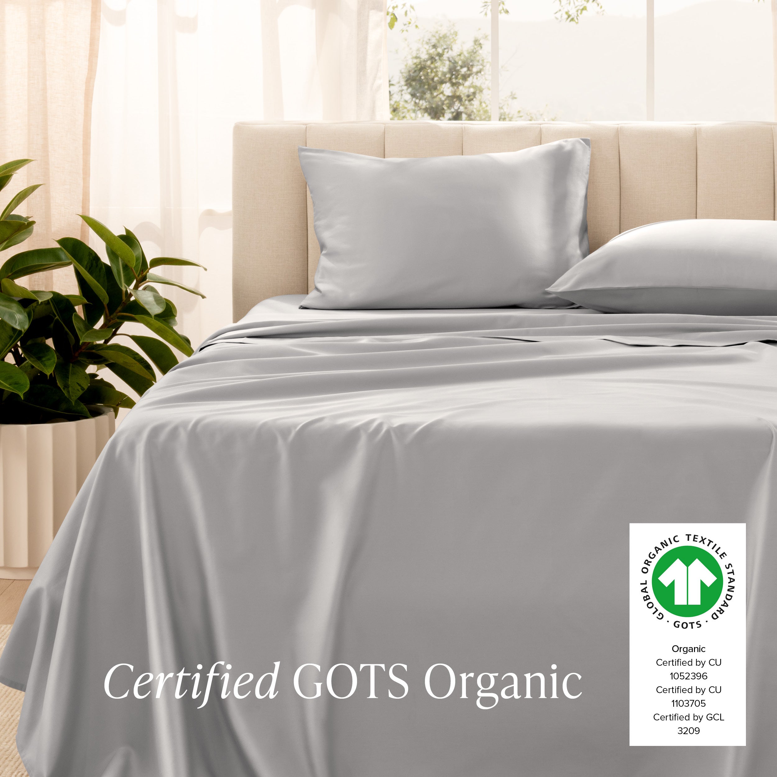 Certified GOTS Organic sheet set