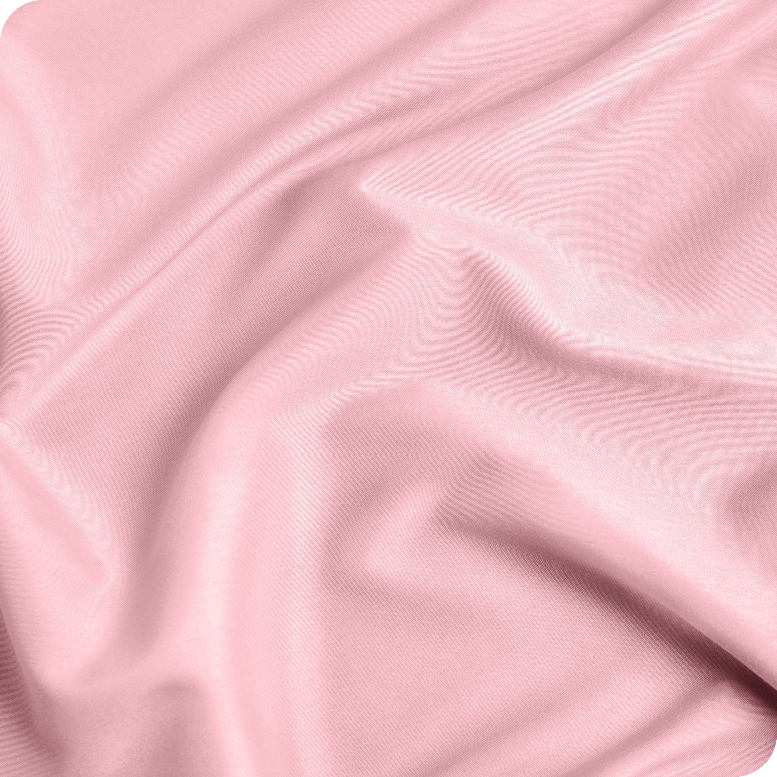 Close up of a duvet set to show the material and the color