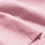Close up of the organic flannel fabric