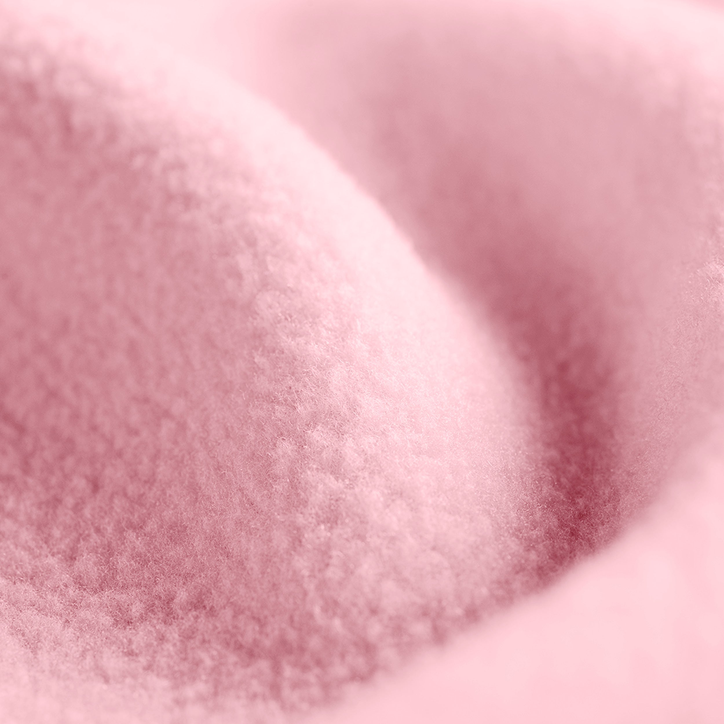 Close up showing the texture of the polar fleece blanket