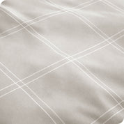 Close up of the microfiber pillowcase fabric