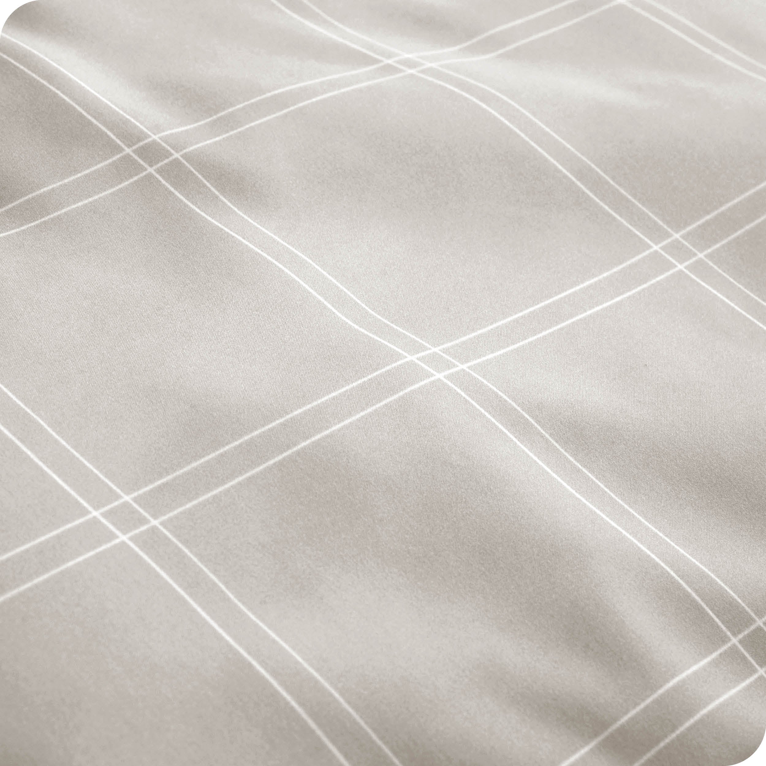 Close up of the microfiber pillowcase fabric