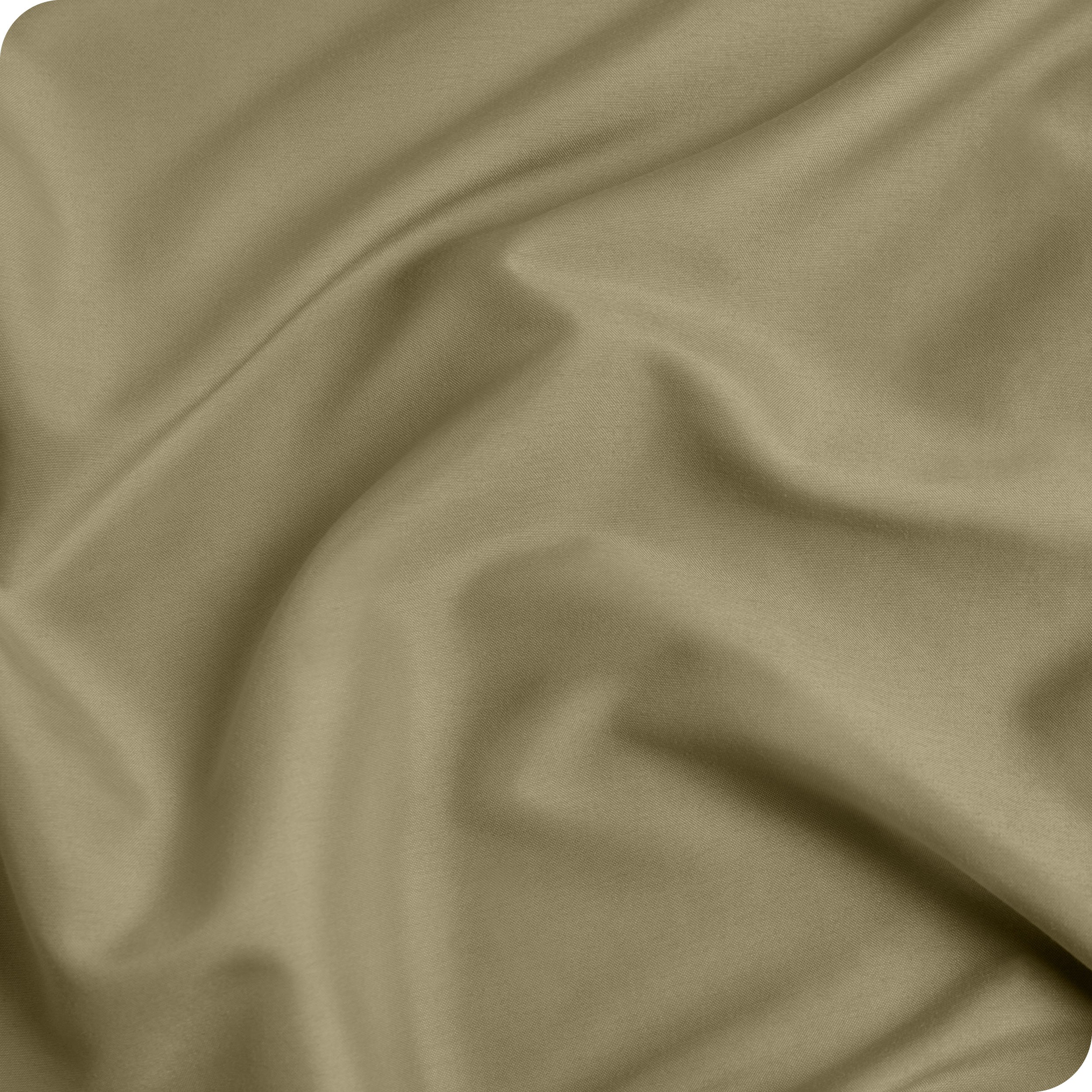 Close up of a duvet set to show the material and the color
