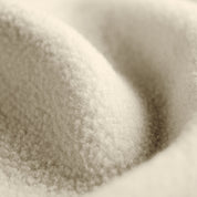 Close up showing the texture of the polar fleece blanket