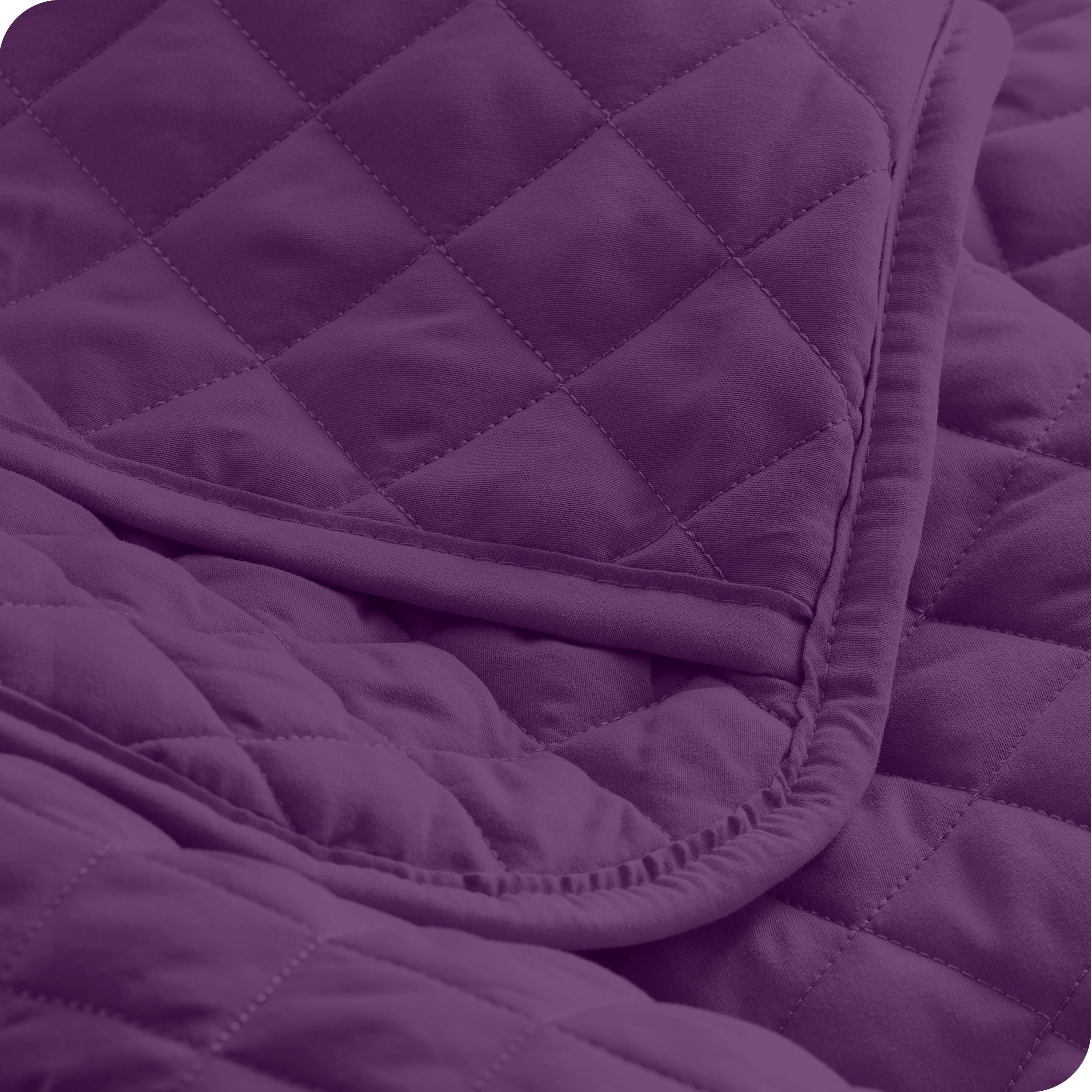 Close up of a pillow sham