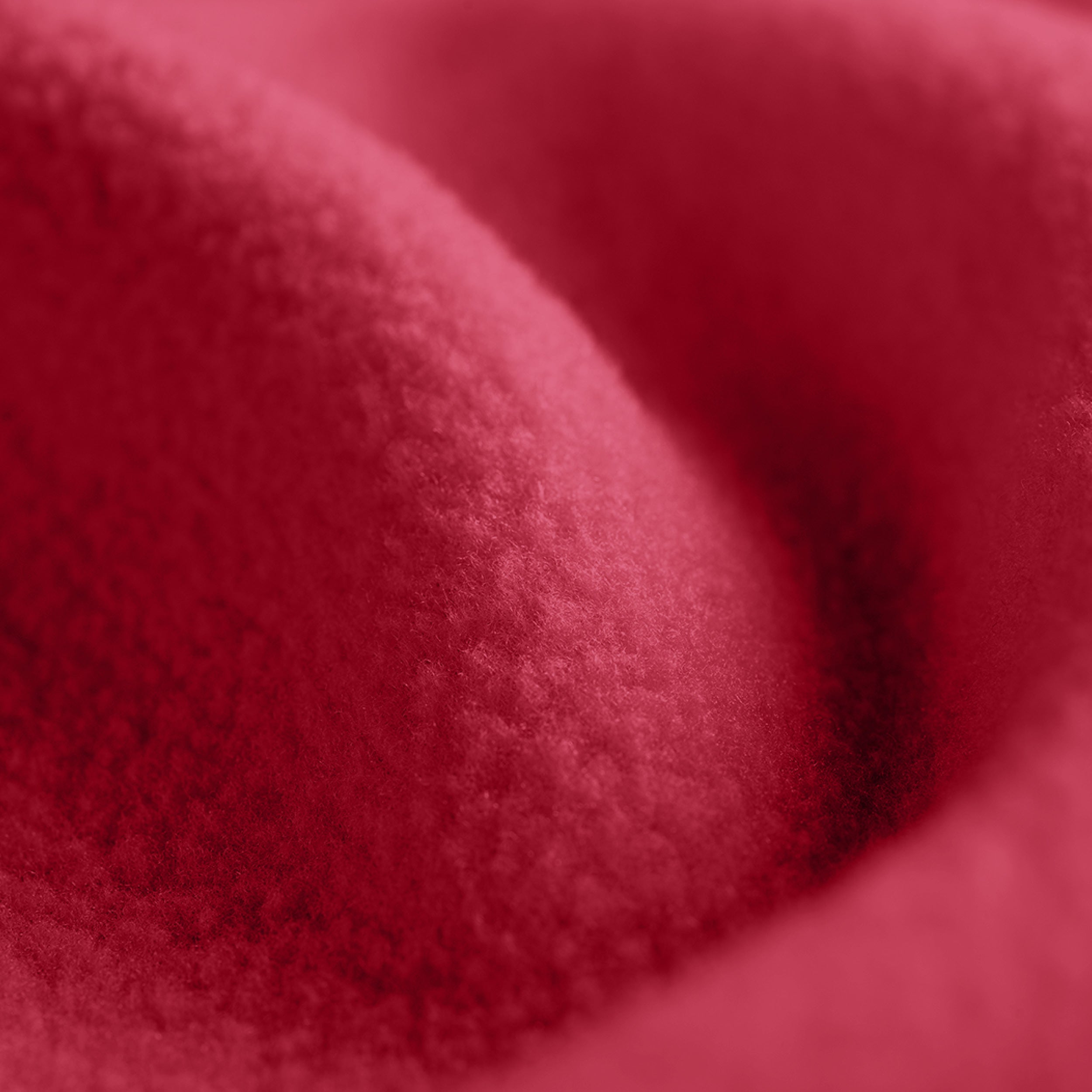 Close up showing the texture of the polar fleece blanket