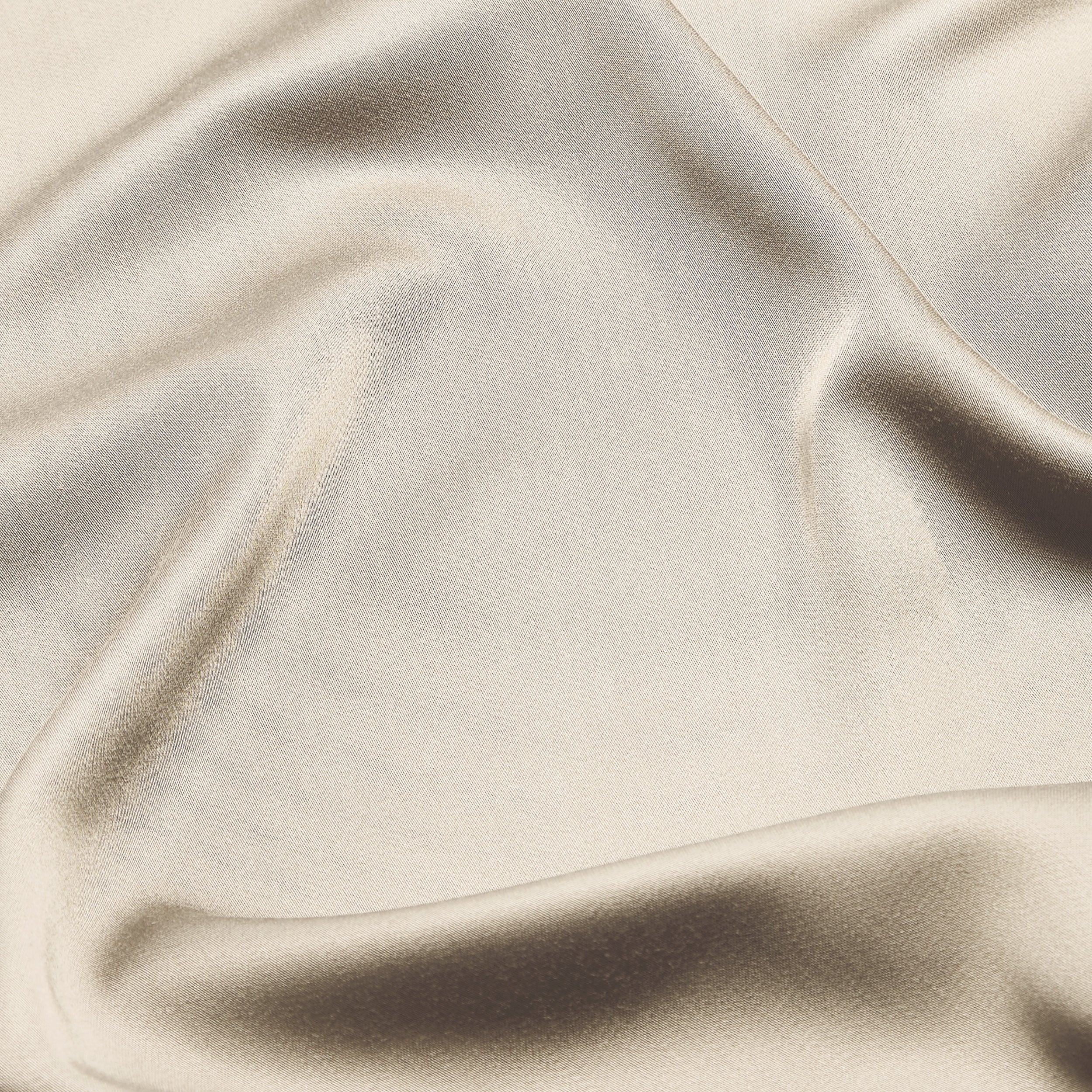 Close-up of bamboo pillowcase fabric