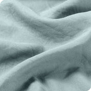Close up of the washed sheet fabric