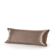 Bamboo pillowcase on a pillow with a white background