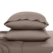 2 pillowcases on pillows
