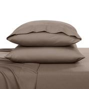Microfiber envelope pillowcase sheet set