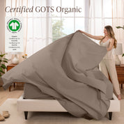 Organic Cotton Percale Sheet Set - Twin XL