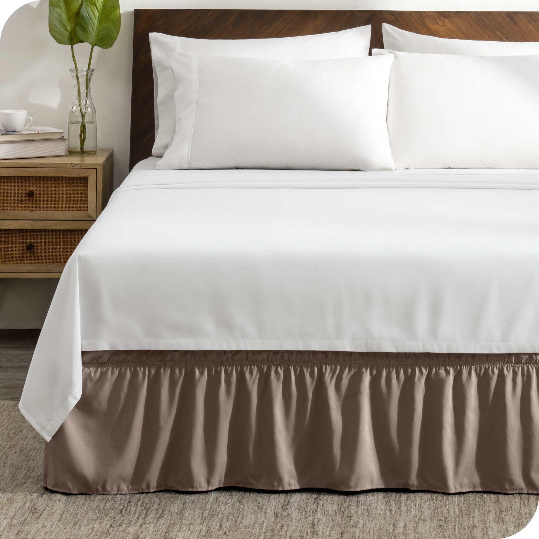 TwinXL Adjustable Bed Skirt –1