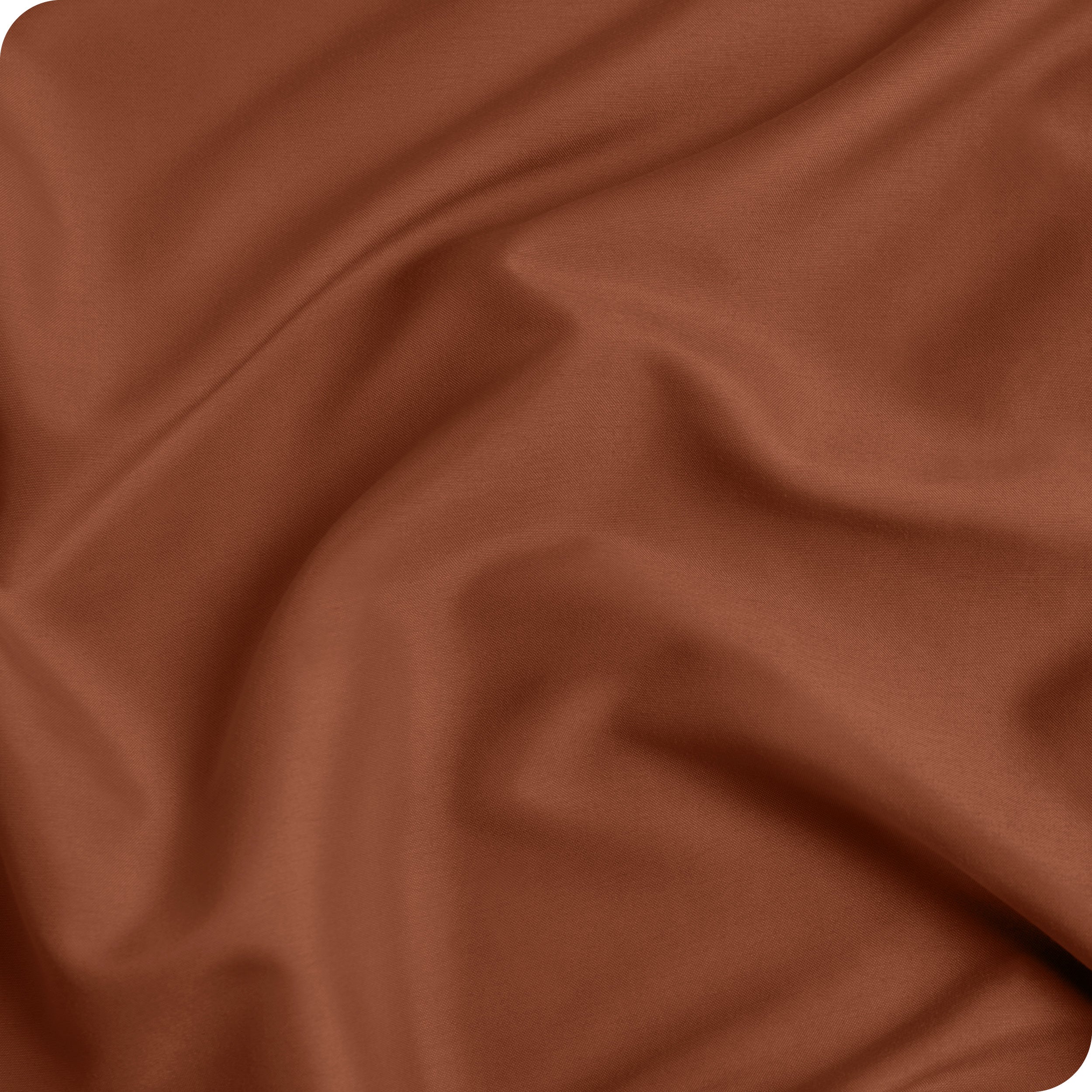 Close up of a duvet set to show the material and the color