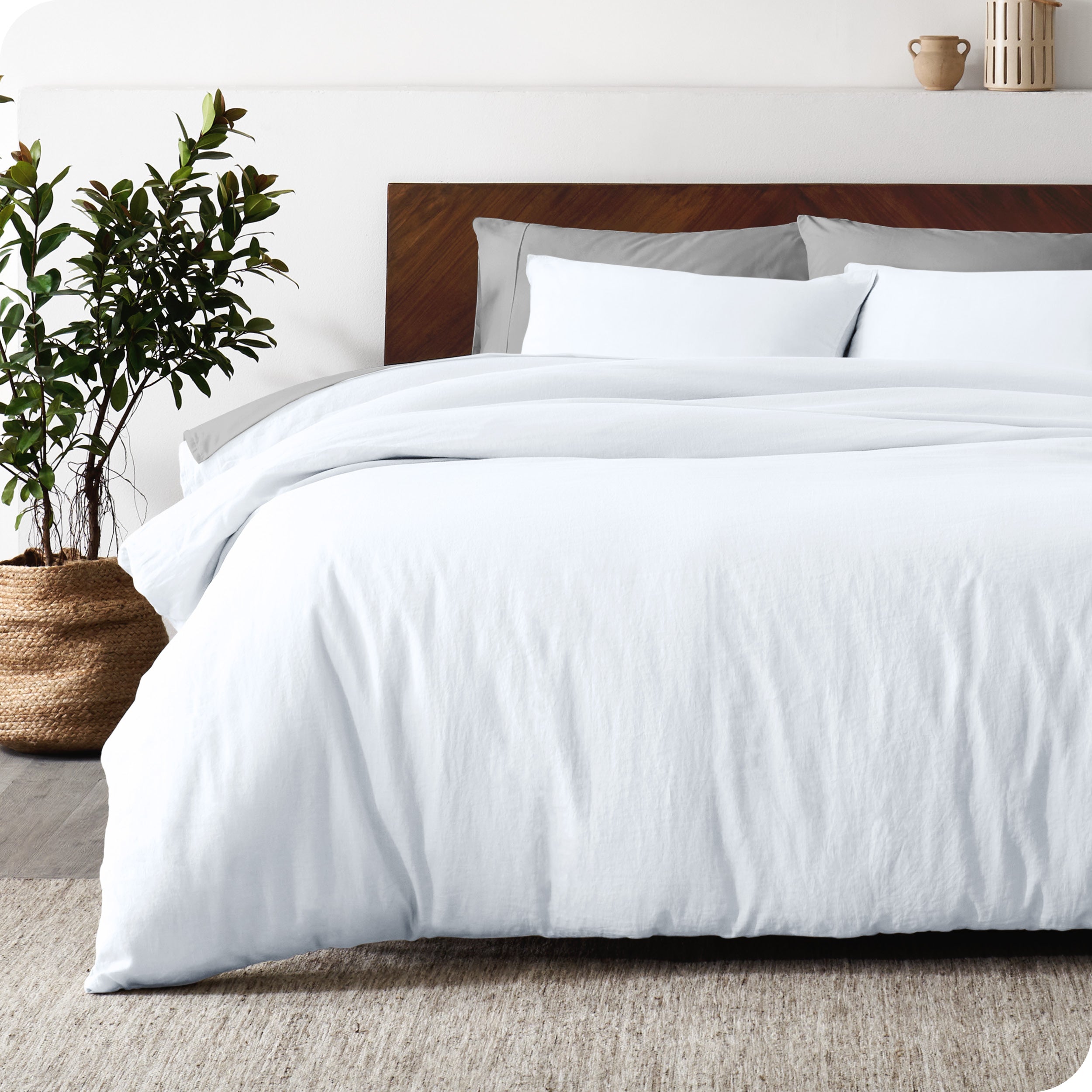 Linen Duvet Cover Set - Twin/Twin XL