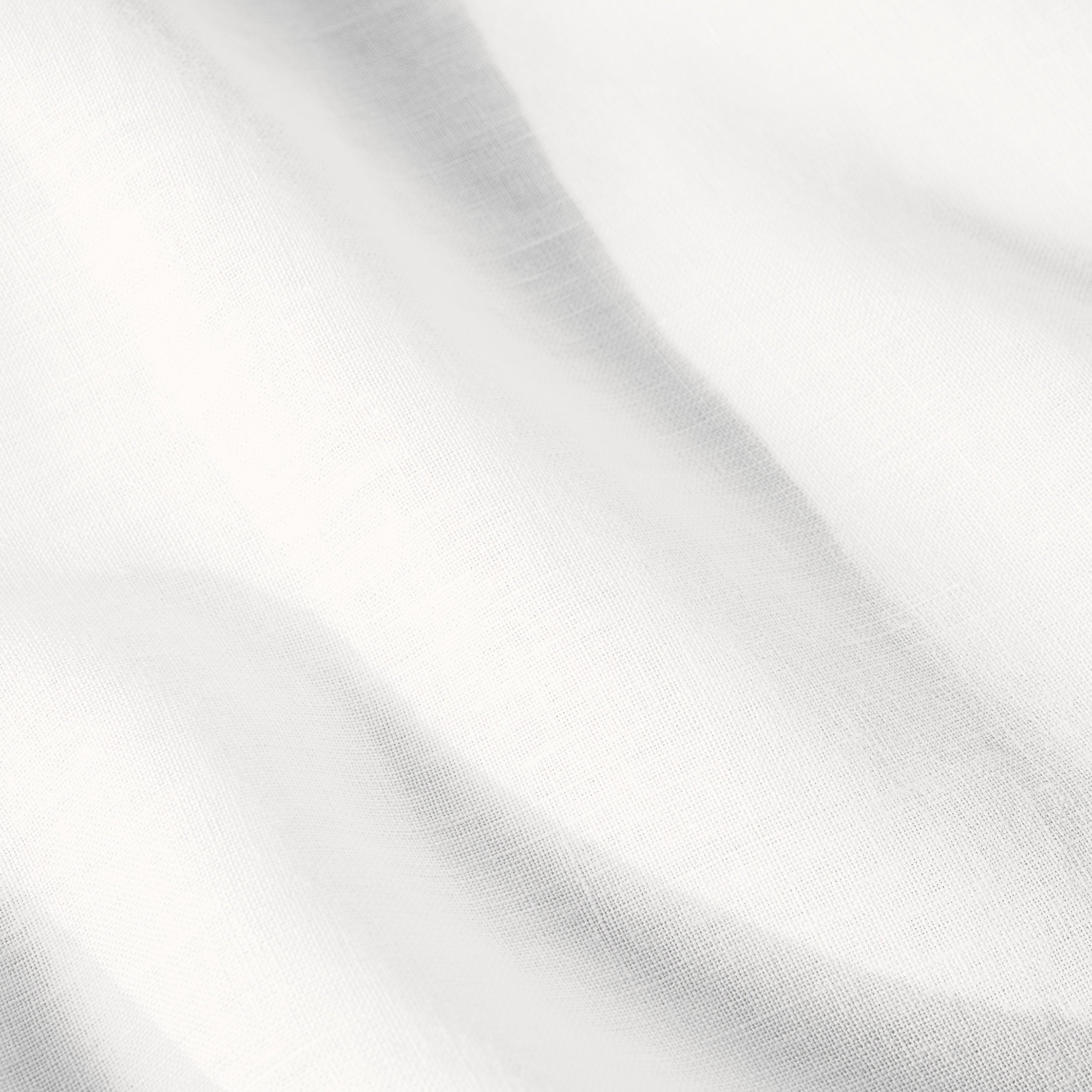 Close in view showing texture of linen sheet set fabric