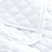 Close up of a pillow sham