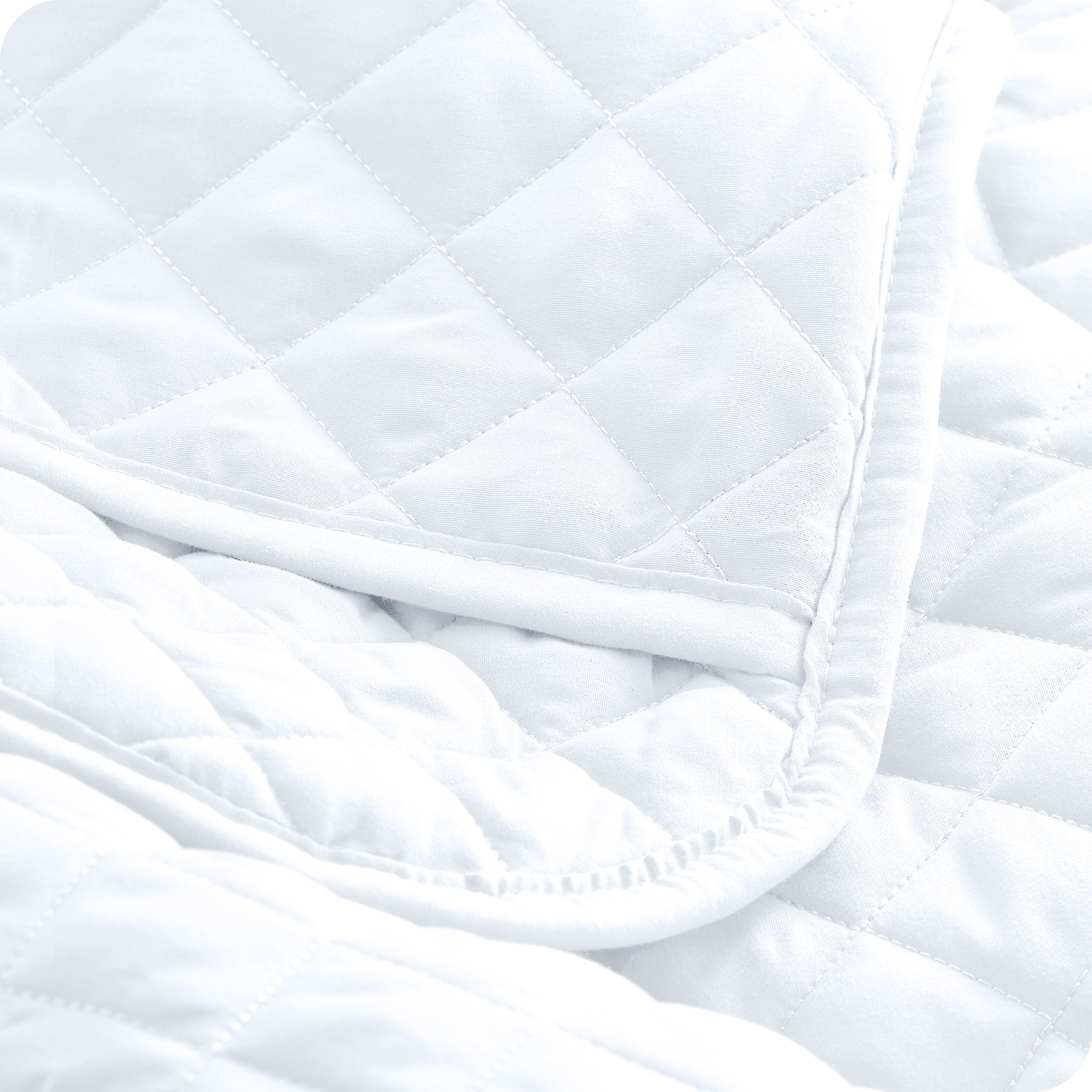 Close up of a pillow sham