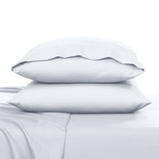 Microfiber envelope pillowcase sheet set