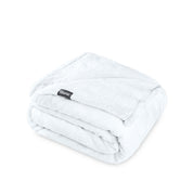 Microplush blanket folded neatly