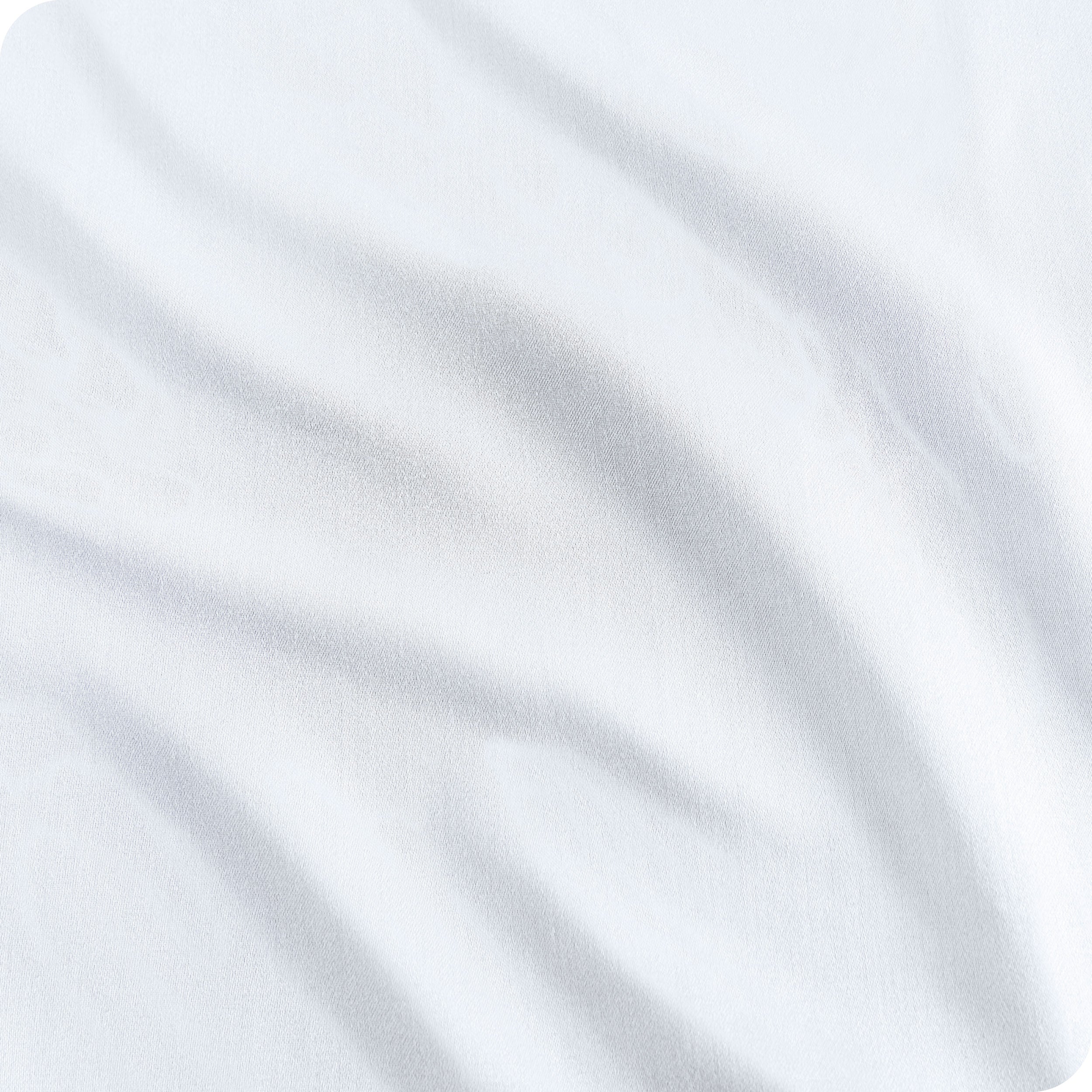 Close up of the sateen pillowcase set fabric