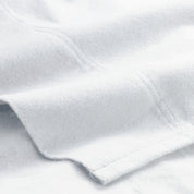 Close up of the organic flannel fabric