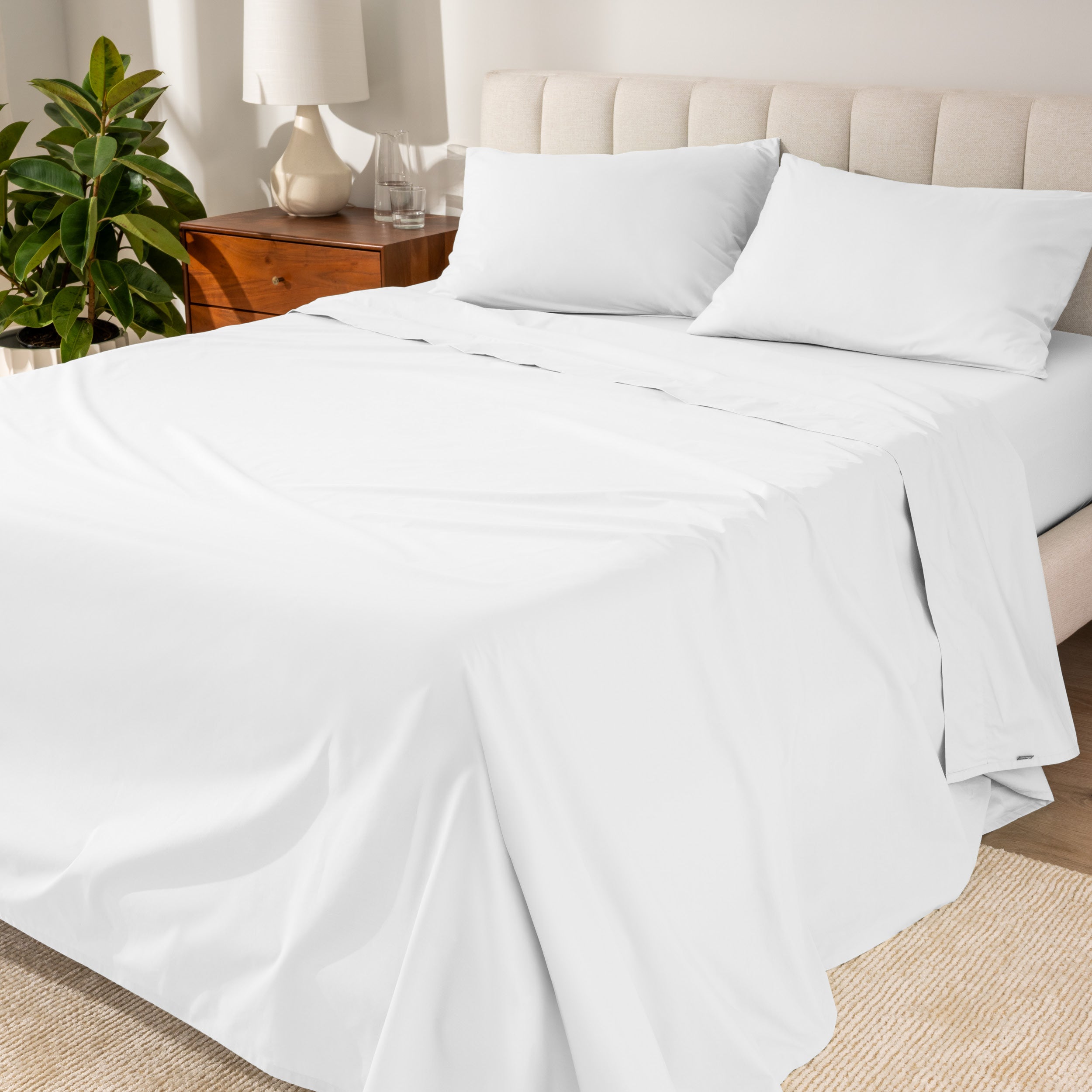 Organic Cotton Percale Sheet Set - Twin XL