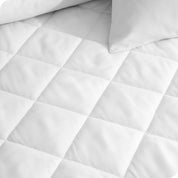 Close up of a mattress pad