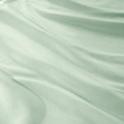 Close up of the sateen sheet set fabric