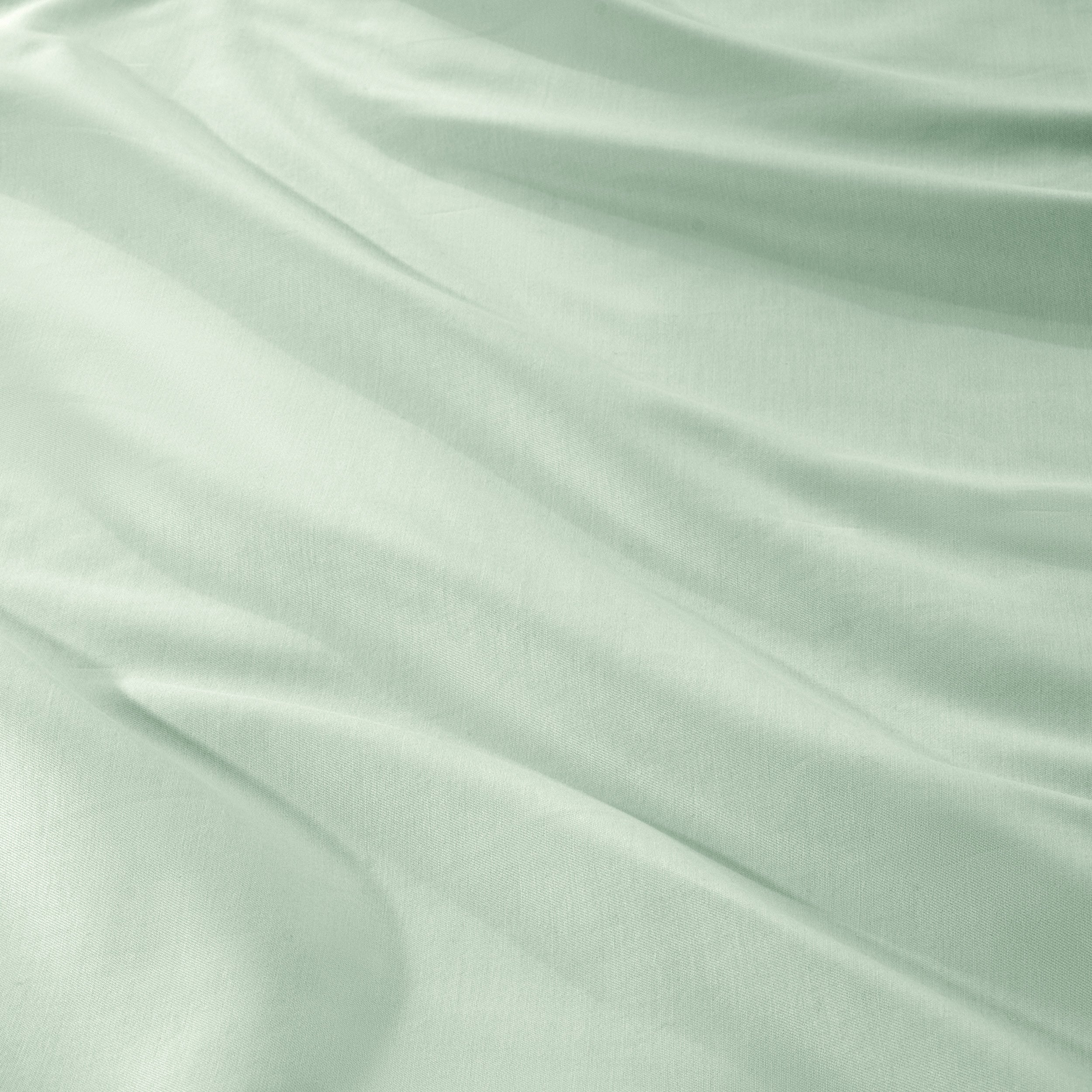 Close up of the sateen sheet set fabric