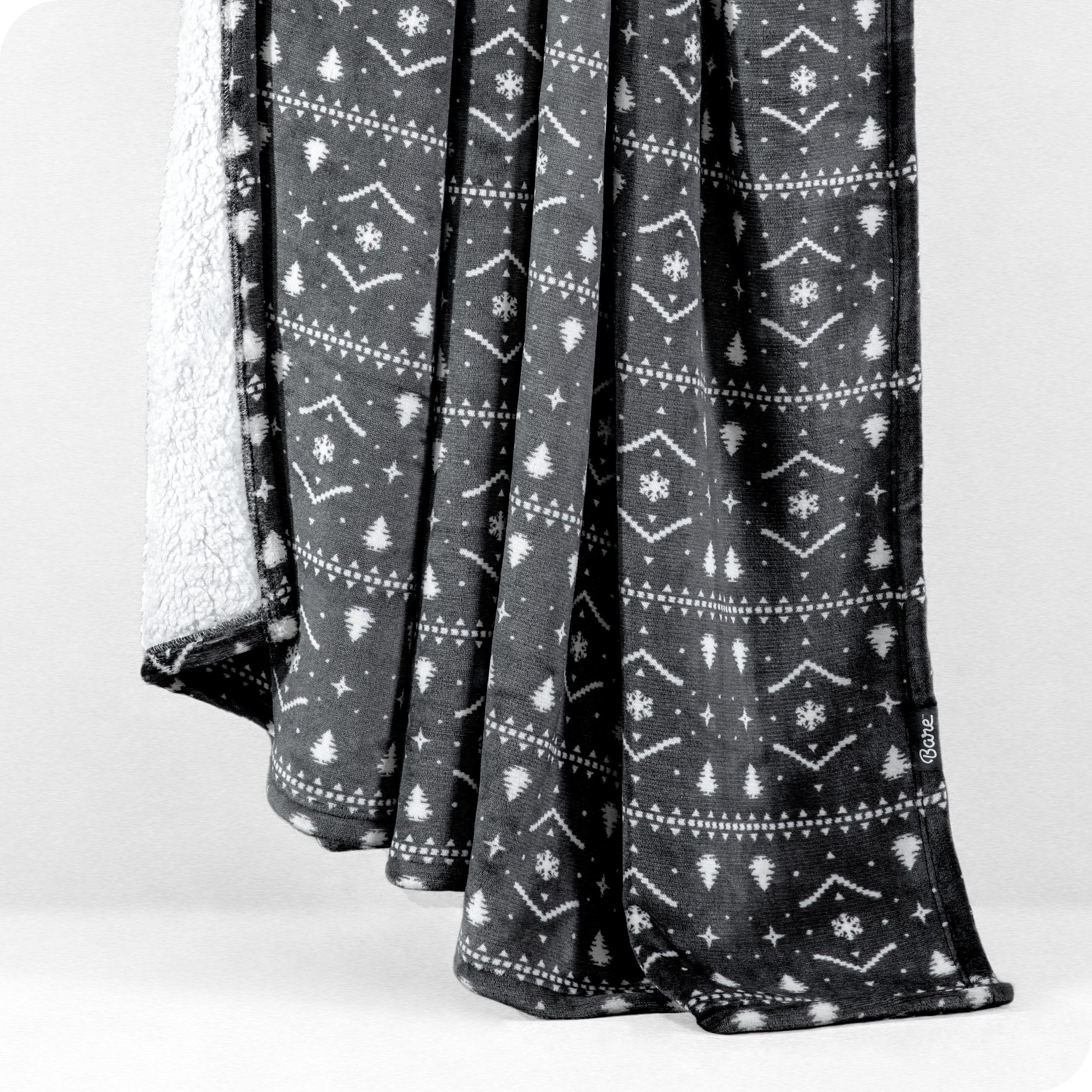 Printed Sherpa Blanket