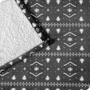 Printed Sherpa Blanket