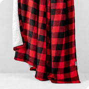 Printed Sherpa Blanket