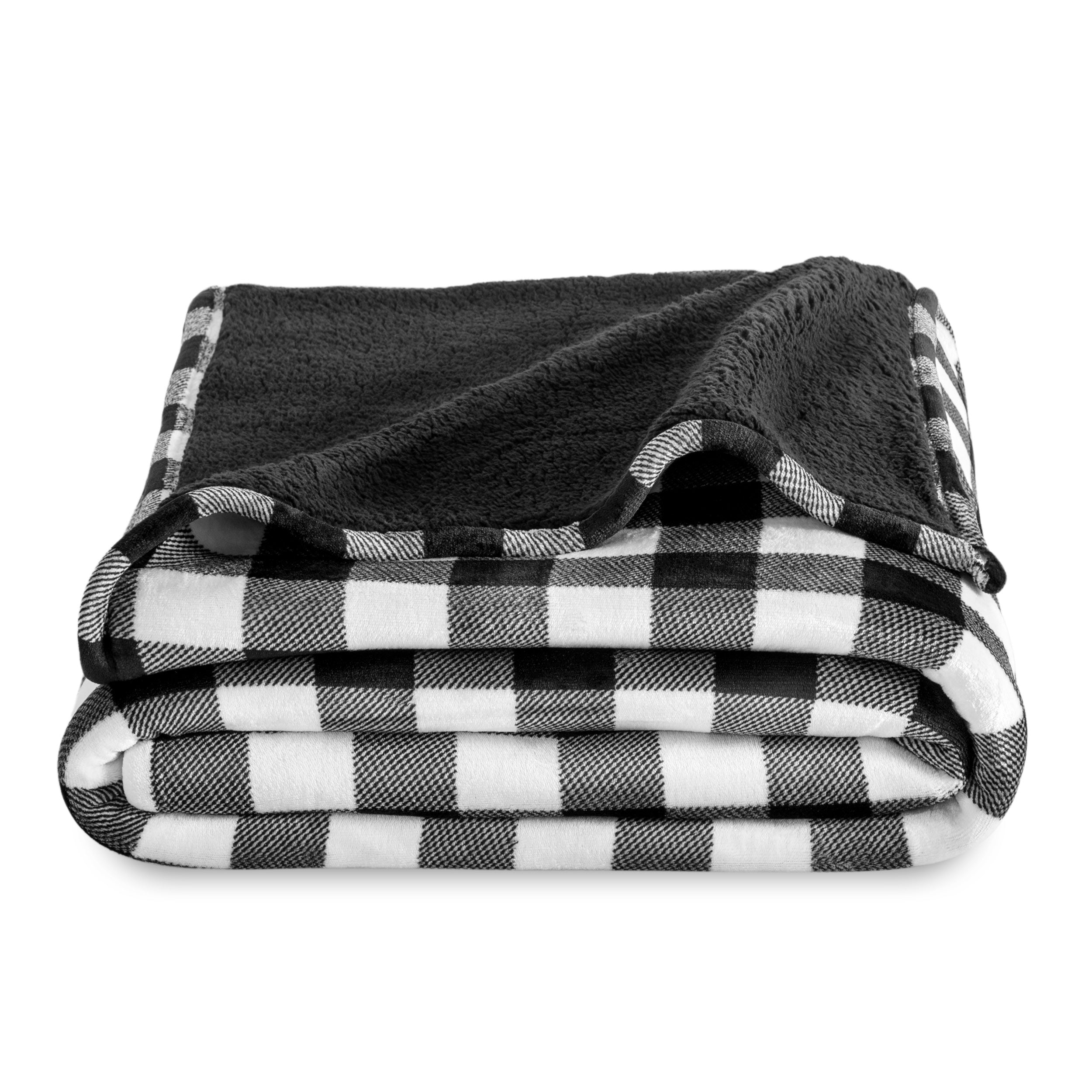 Printed Sherpa Blanket