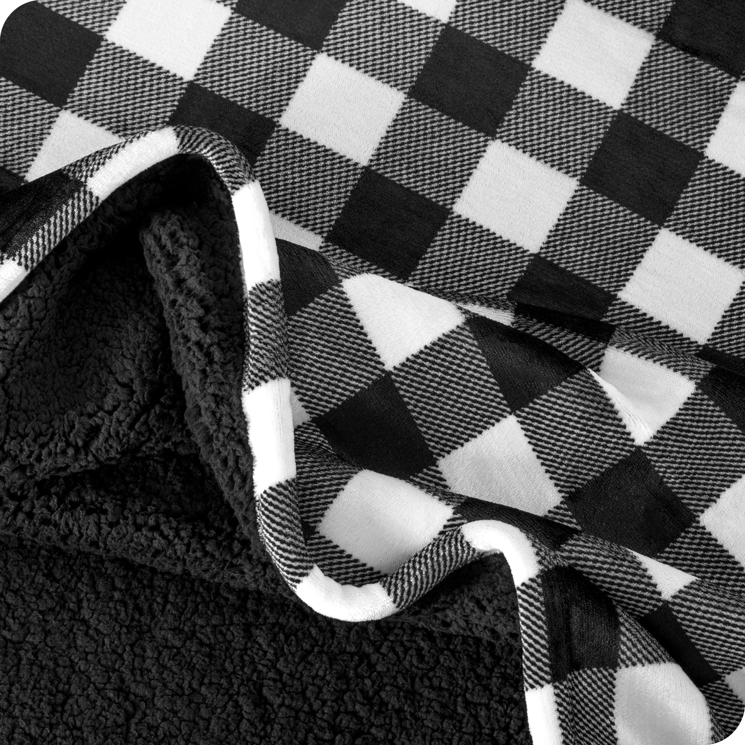 Printed Sherpa Blanket