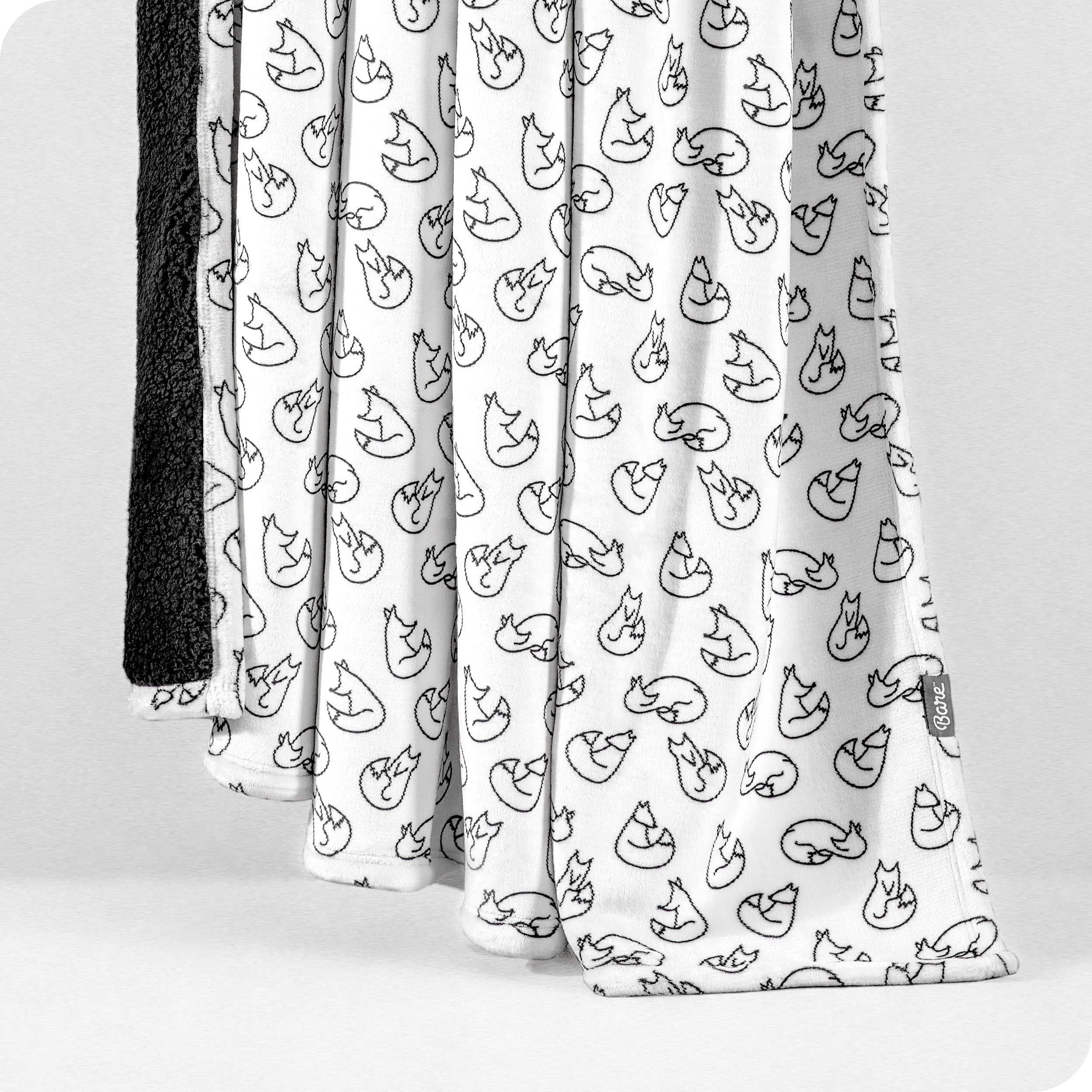 Printed Sherpa Blanket