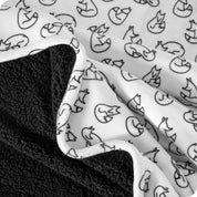 Printed Sherpa Blanket