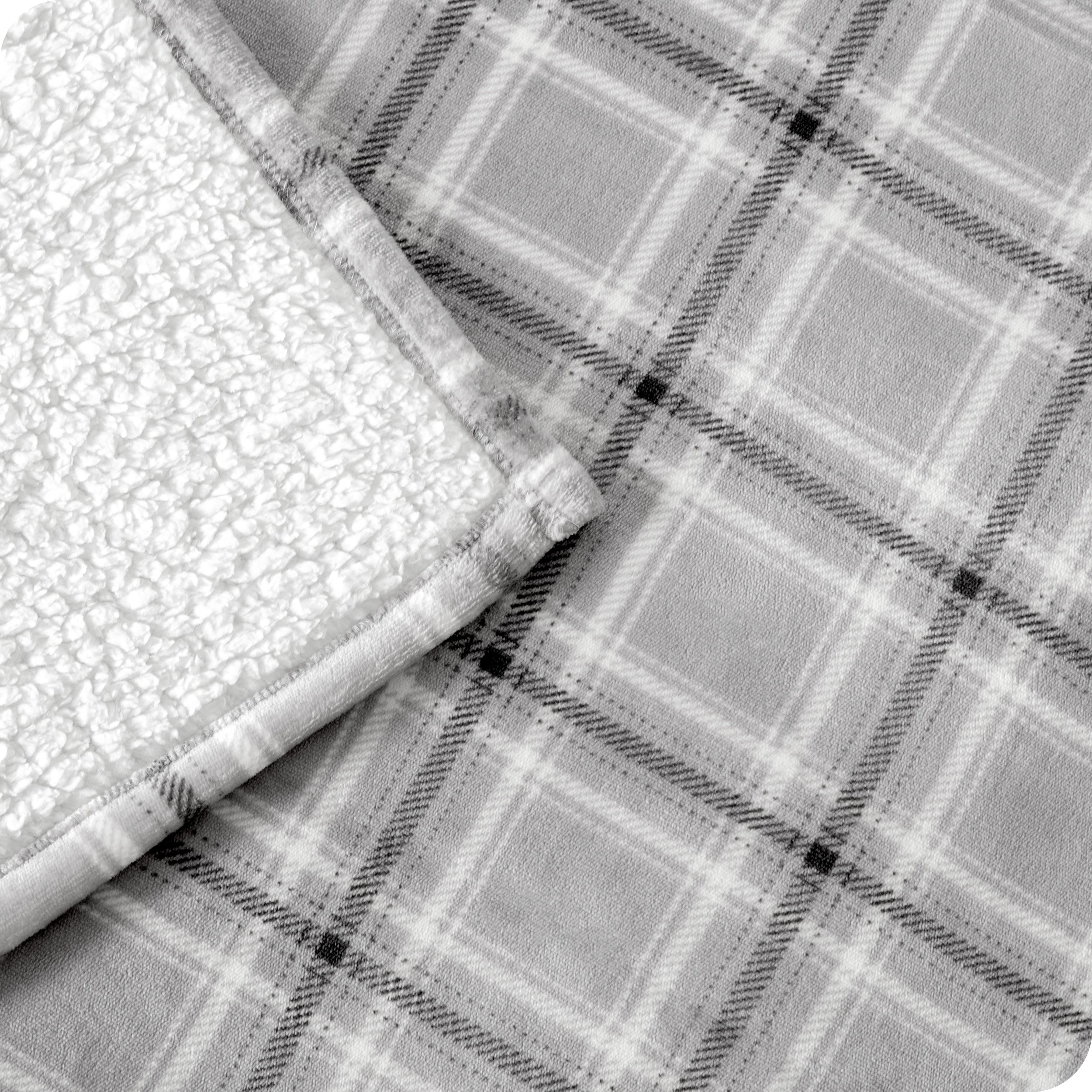 Printed Sherpa Blanket