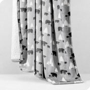 Printed Sherpa Blanket