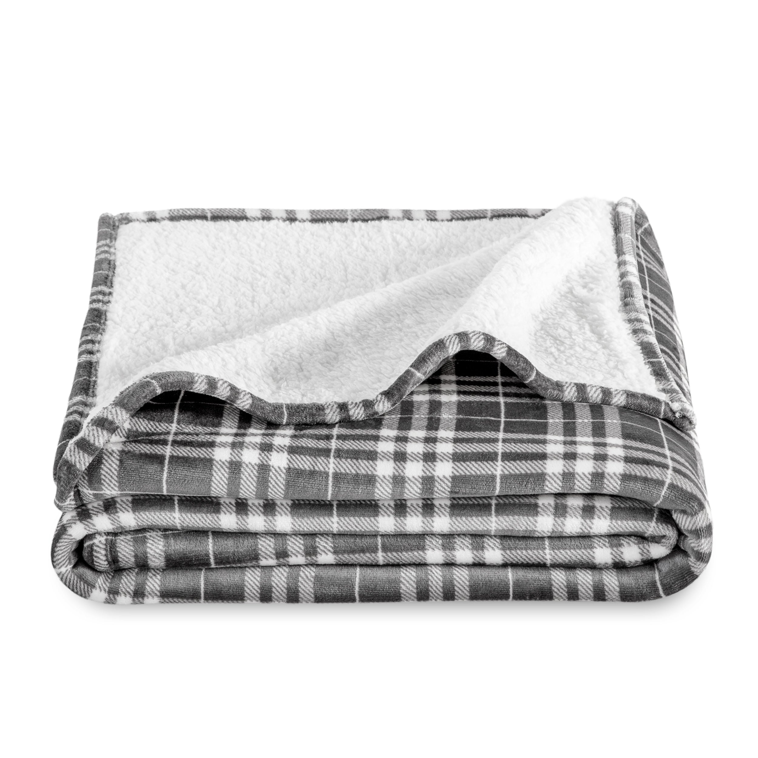 Printed Sherpa Blanket