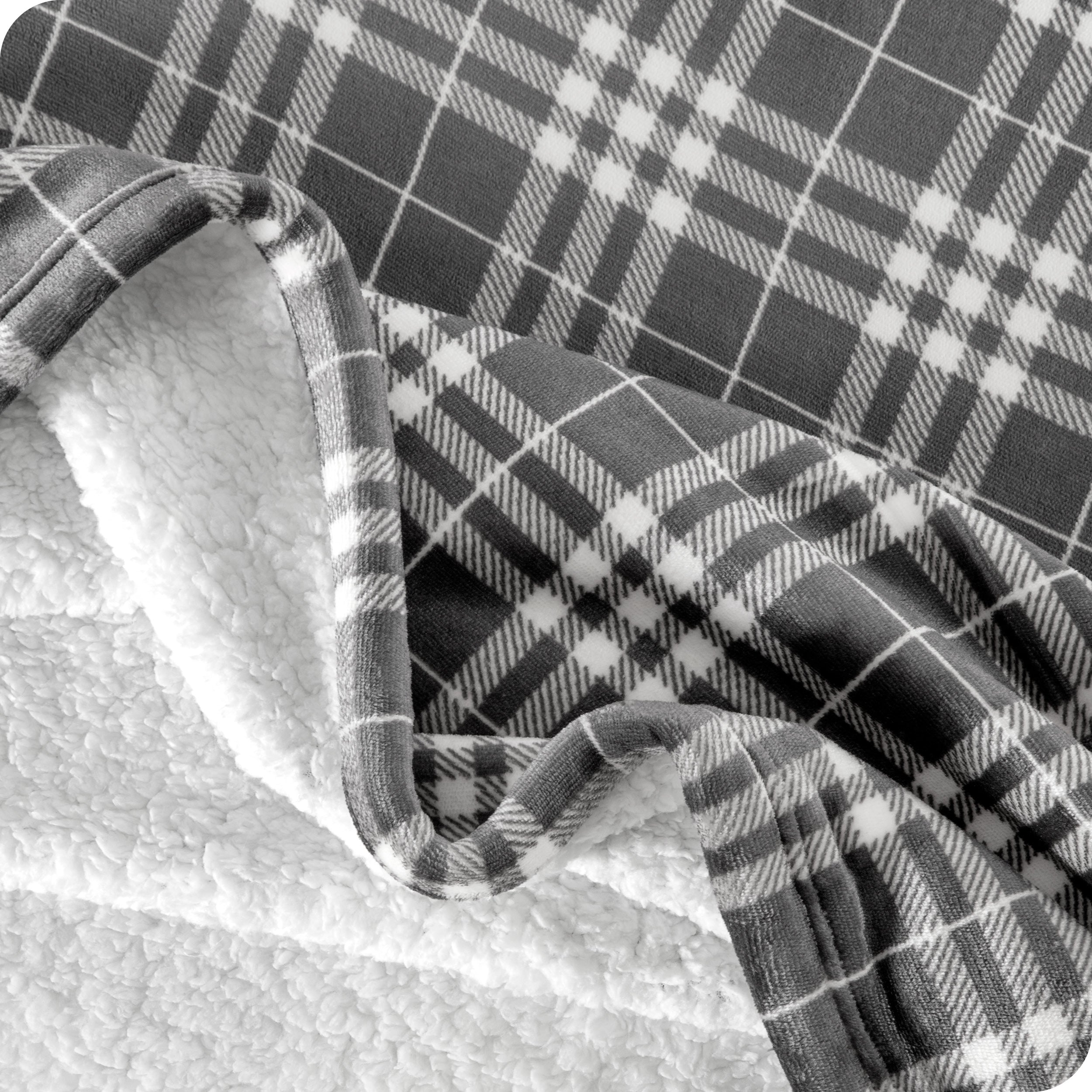 Printed Sherpa Blanket